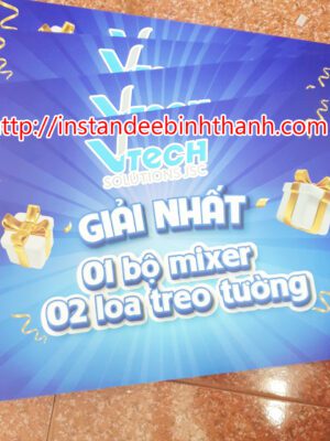 bảng trao giải thưởng