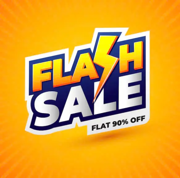 Hashtag cầm tay Flash Sale năm 2025