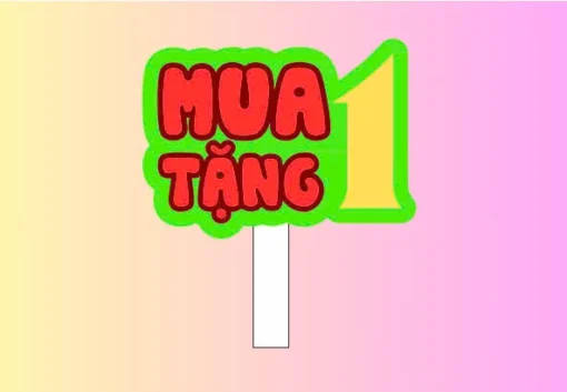 hashtag mua 1 tặng 1