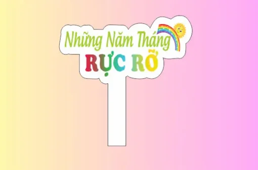 hashtag những năm tháng rực rỡ