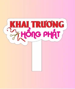 hashtag cầm tay khai trương